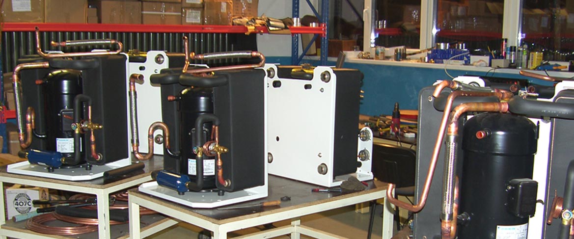 Laser Cutting CNC Machine for Heat Pump Production